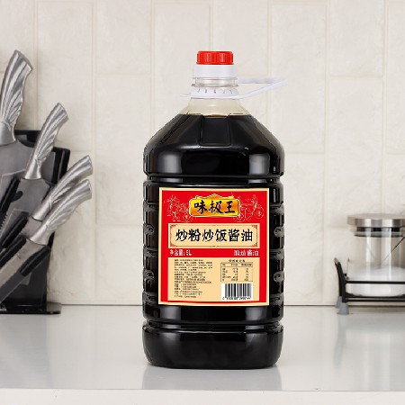 味极王5L*4桶炒粉炒饭酱油调味点蘸 凉拌 家常小炒  饭店批发