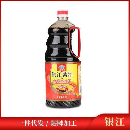 1.9L金标生抽王酿造酱油 腌制 佐餐凉拌烹饪炒菜调味