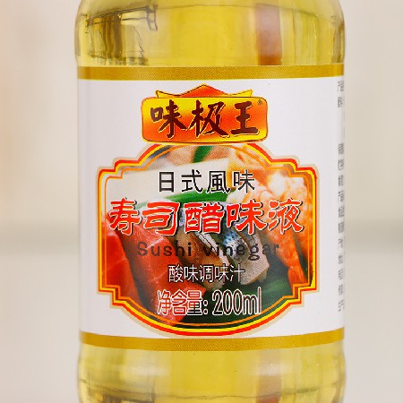 银江调味汁寿司醋寿司醋味液寿司料理 寿司材料食材12*200ml