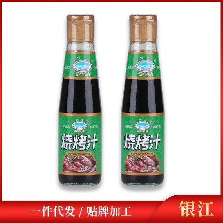 银江230ML*24烧烤汁牛排蘸酱卤味叉烧腌制酱料烧烤调料烤鸡翼汁料